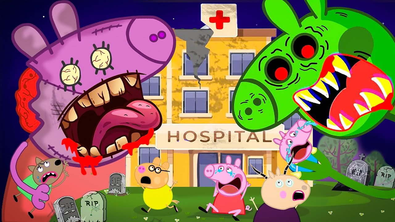 Zombies Monster Attacks At The Hospital...!|| PEPPA PIG APOCALYPSE ANIMATION img